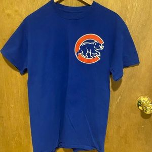 Majestic Blue Chicago Clubs jersey tshirt medium